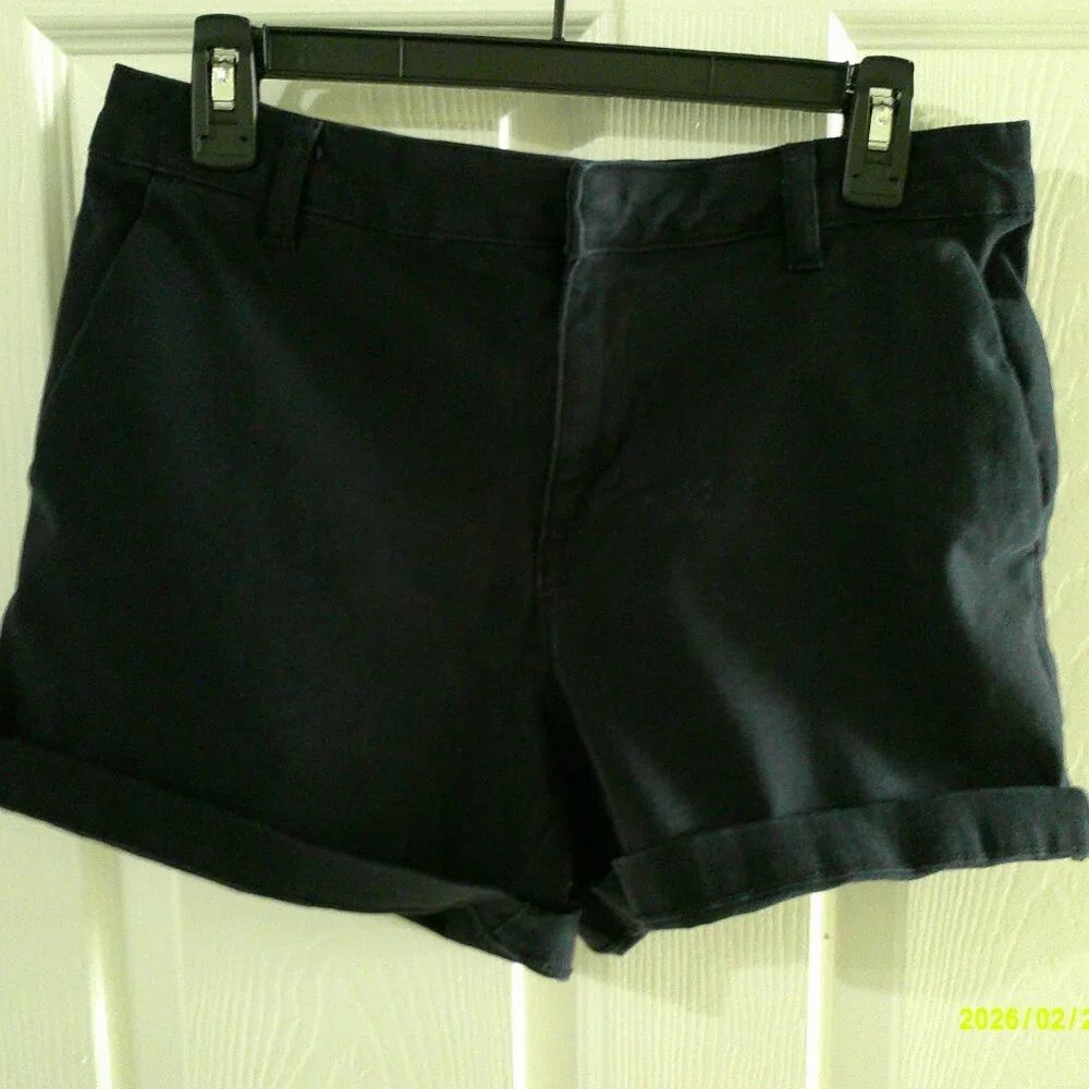 BANANA REPUBLIC | Chino Shorts | Black | 10